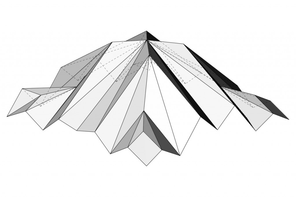 digitized folded model