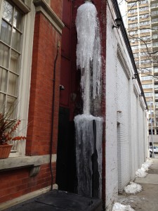 A Frozen Water Fall 
