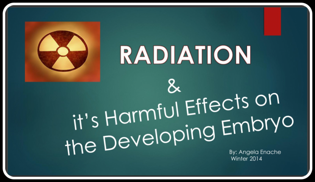 radiation and pregnancyeport1