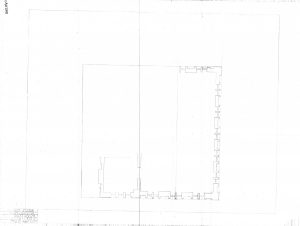 Floor Plan of Brooklyn Museum- Scale= 1/8