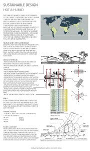 SUSTAINABLE DESIGN FOR HOT AND HUMID REGIONS