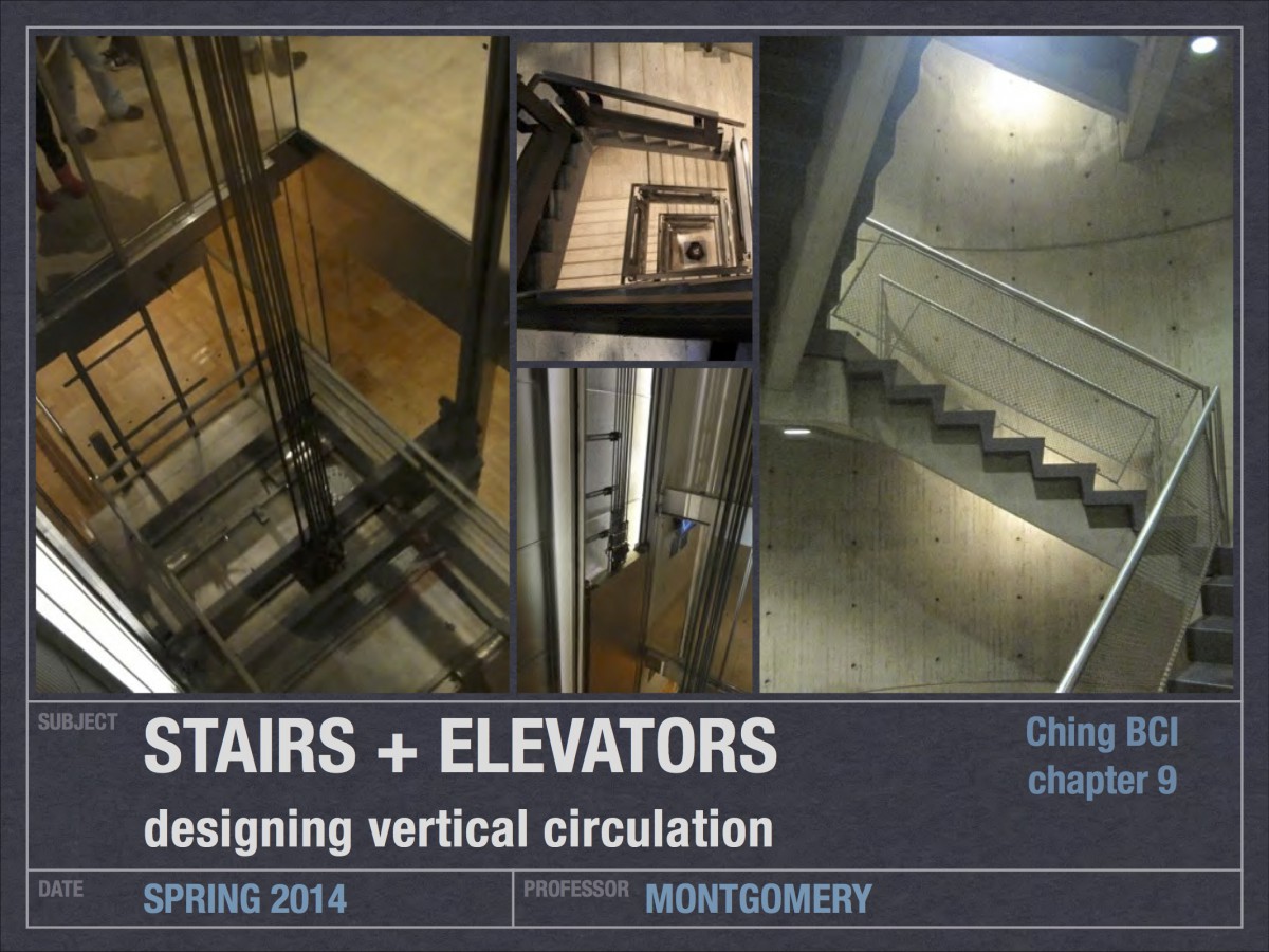 07_stairs and elevators