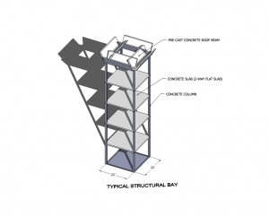 sketchup sample_structural bay