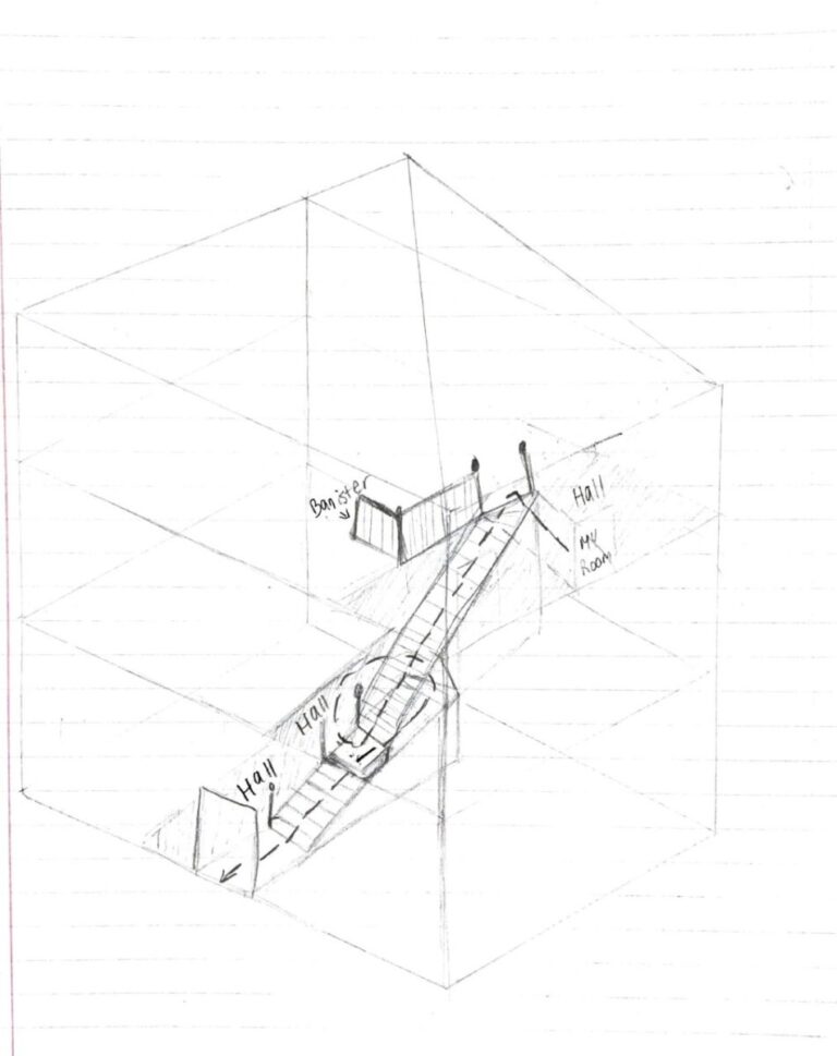 Stair Sketch – ARCH1231BuildingTechnology,SP2021