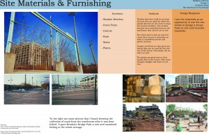 Site Materials & Furnishing