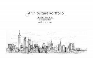 portfolio cover