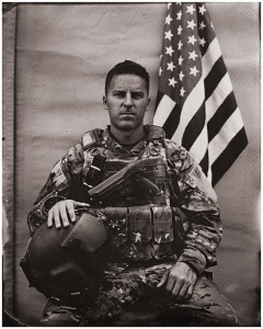 Ed Drew, "Lieutenant/Co-Pilot", tintype