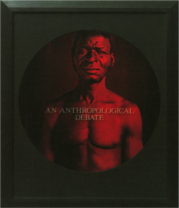 Carrie Mae Weems, "An Anthropological Debate" from "From Here I Saw What Happened and I Cried," 1995-1996