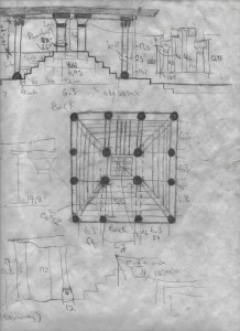 Porphyrios Pavilion Floor Plan Sketch (Take 1)