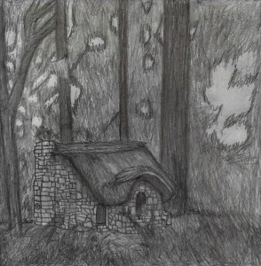 Primitive Shelter Sketch
