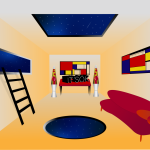 Salome Mindiashvili - Mondrian Room it's