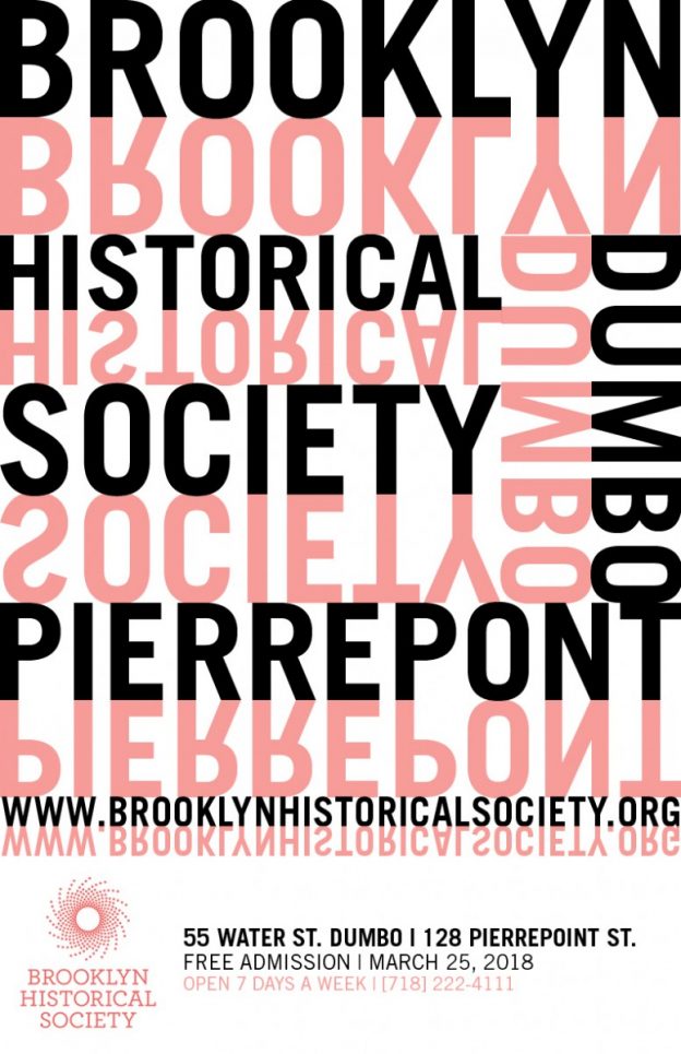 Brooklyn Historical Society Poster Project Prof john De Santis