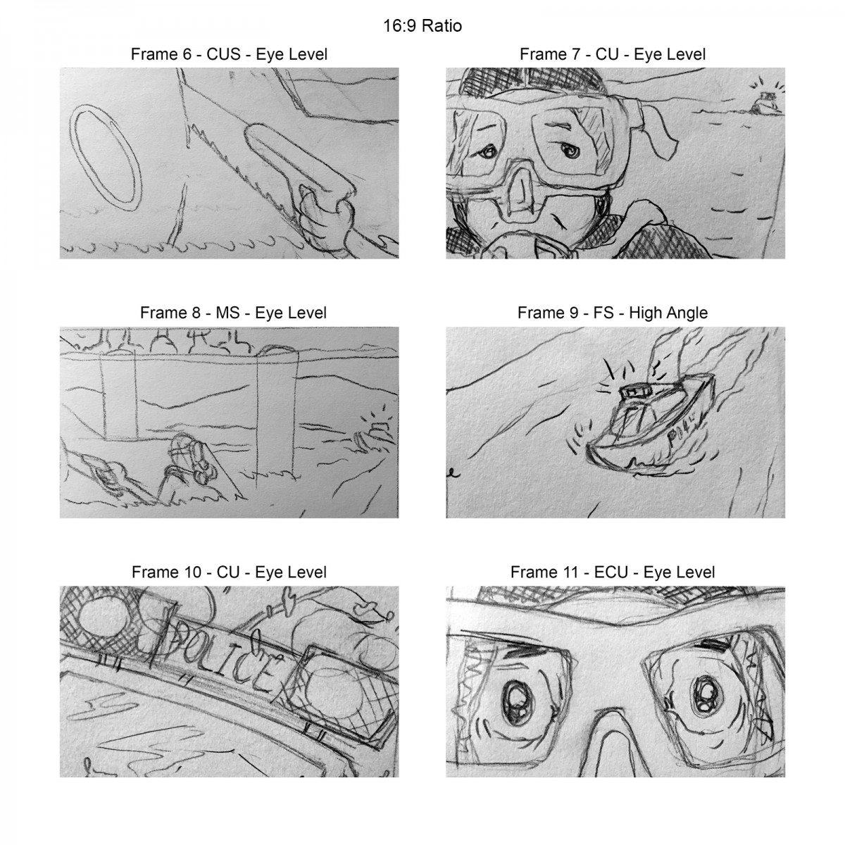 Day In The Park Storyboard Sheet 2
