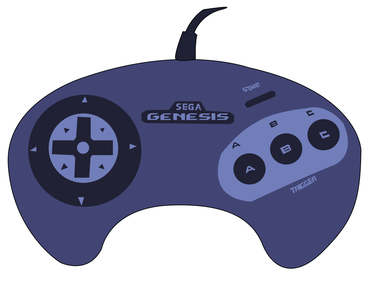 Игры сега джойстик. Genesis 400 Controller. Sega Mega Drive Gamepad vector. Джойстик сега без фона. Sega Genesis Controller Art.