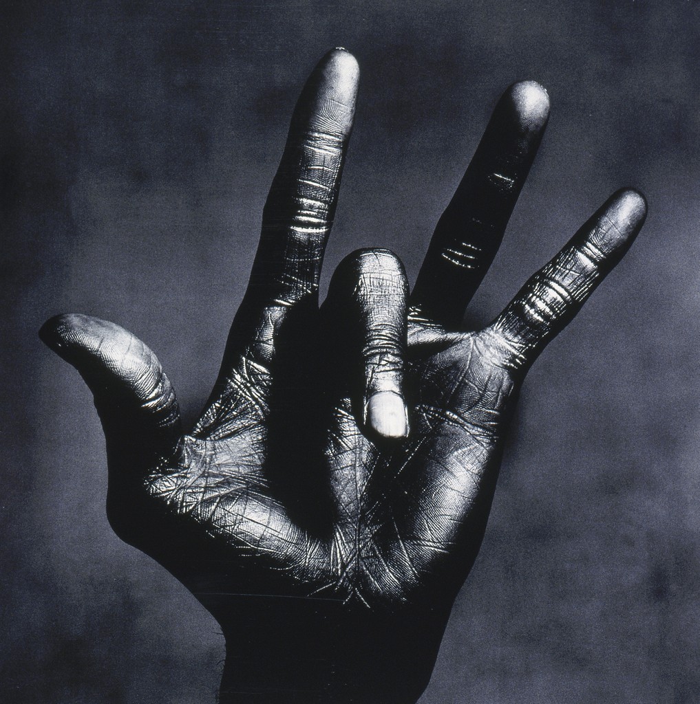 Hand of Miles Davis