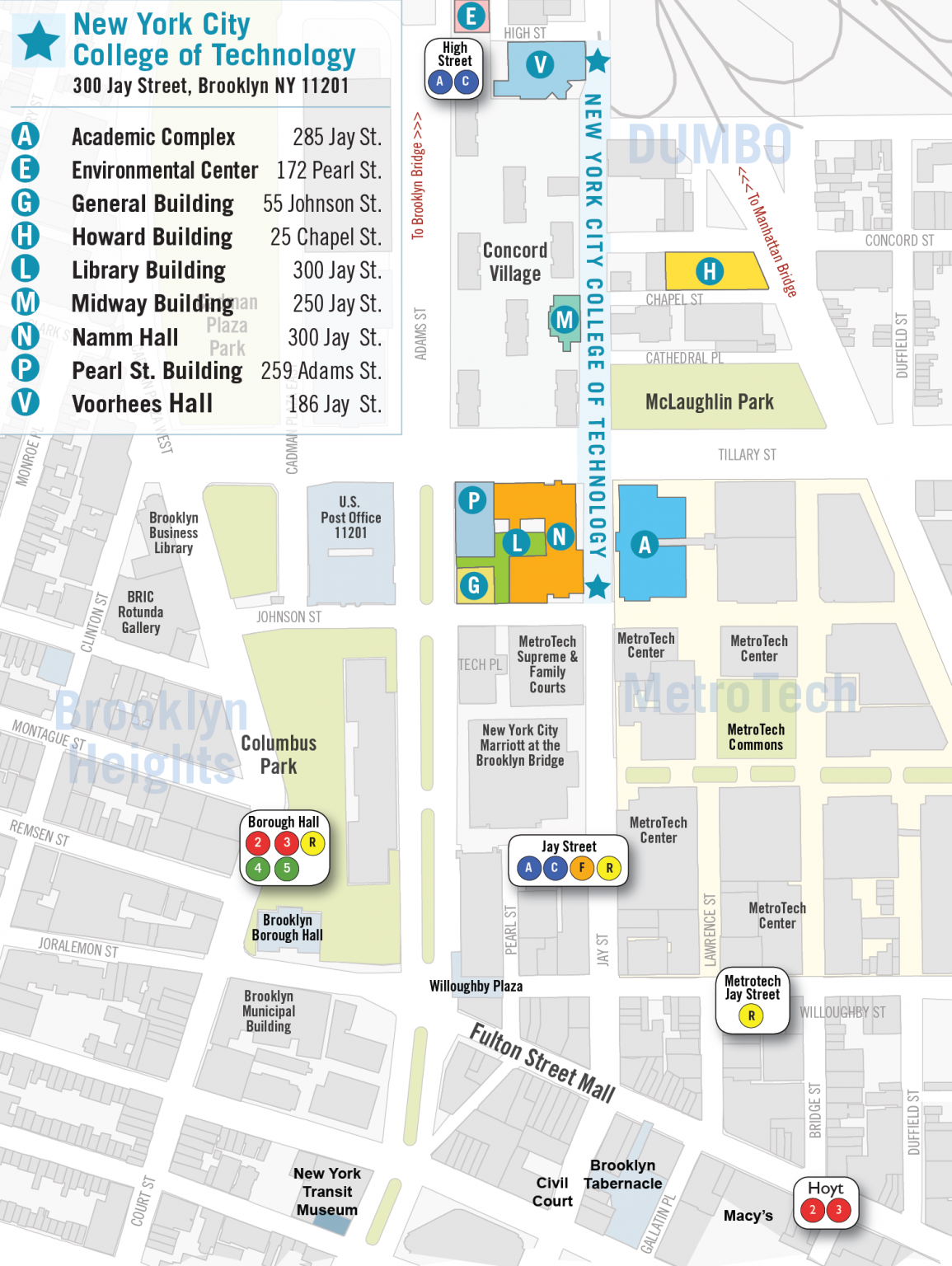 City Tech Map