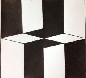 Figure Ground/Optical illusion