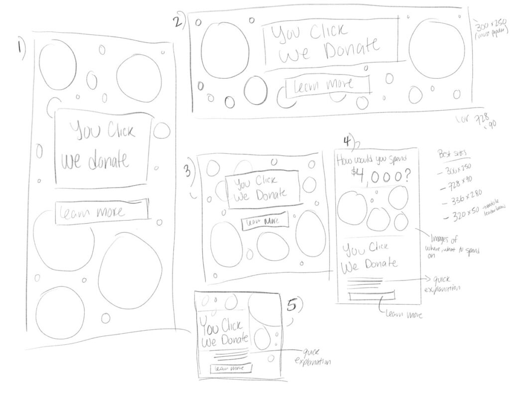 banner ad sketches 