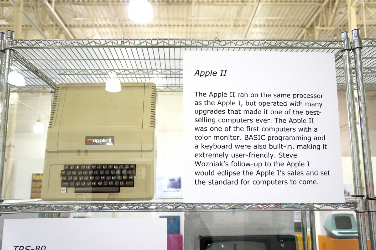 Apple II Museum Display