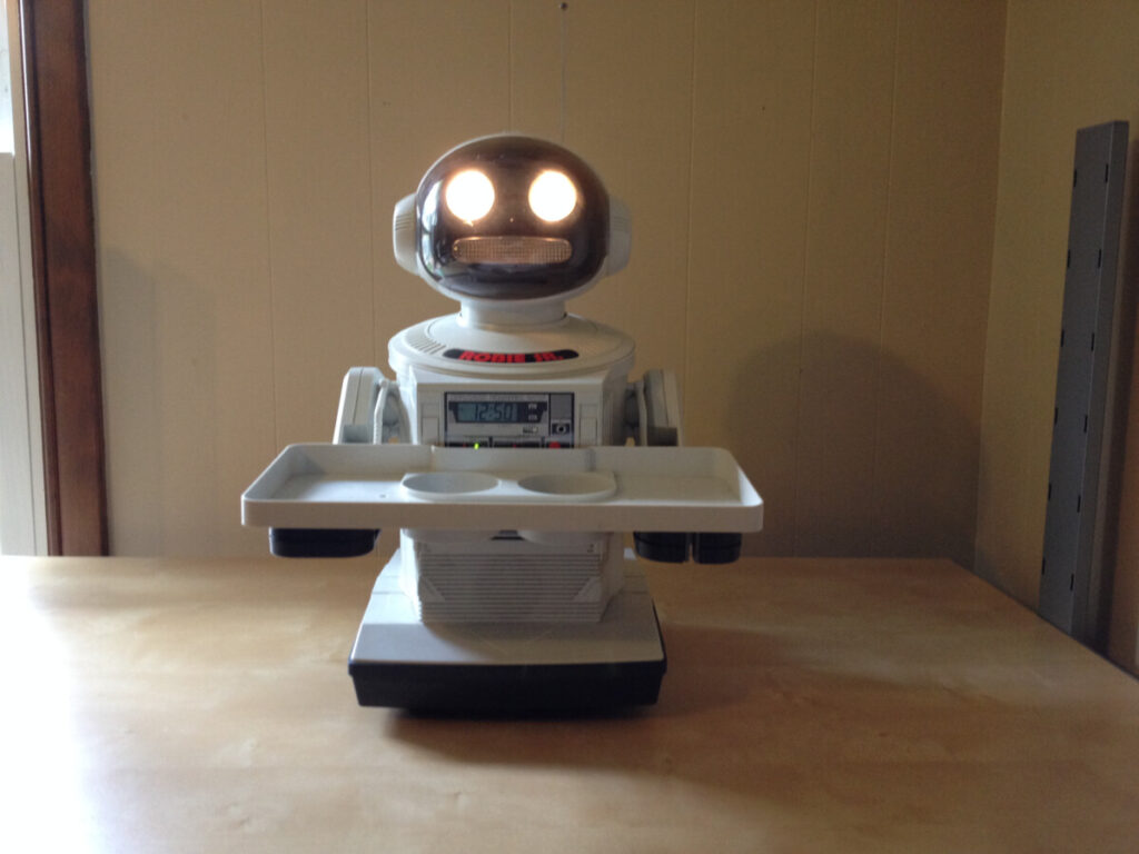 Robie Sr robot by Radio Shack