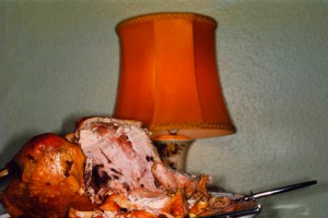 Martin Parr, Untitled (Turkey and Lamp), 1994, from the British Food series