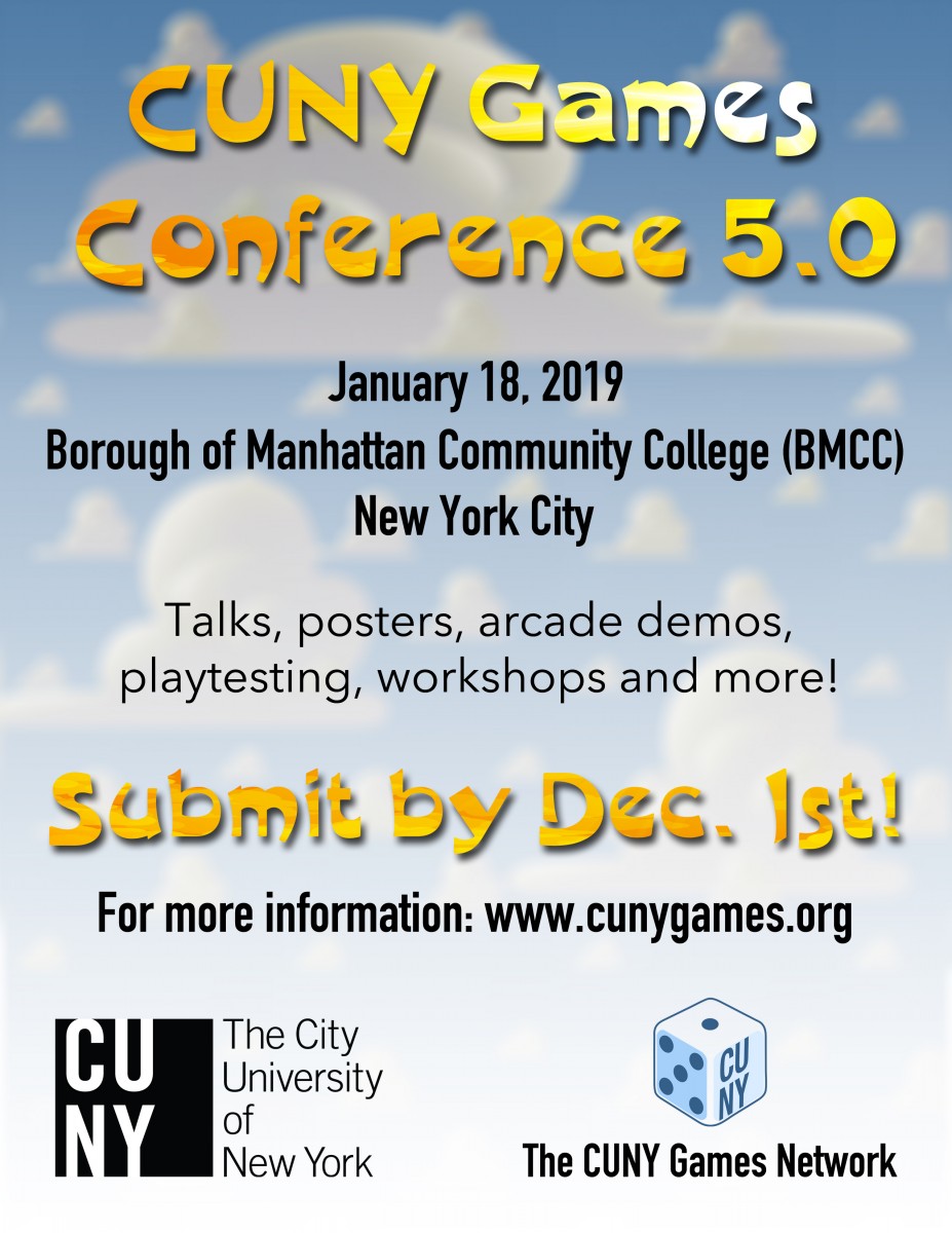 CUNY Games Conference 1/18/19
