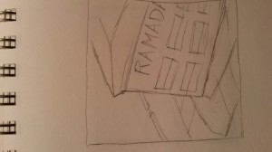Thumbnail sketch- Ramada motel