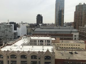 view from New building
