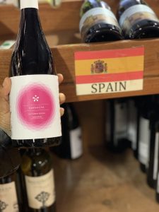 red wine from Spain
