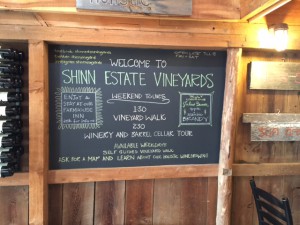 A small info of what the vinyard could offer