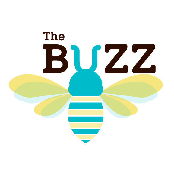 yellow jacket bee displayeed as a logo