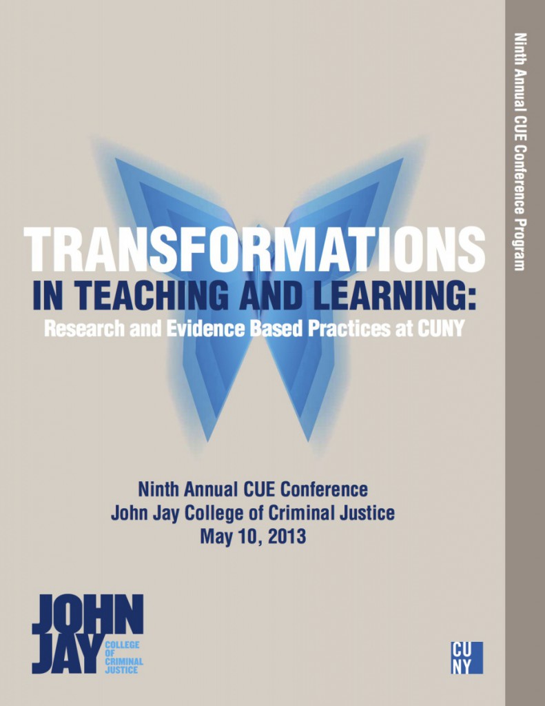 CUE Conference Program 2013