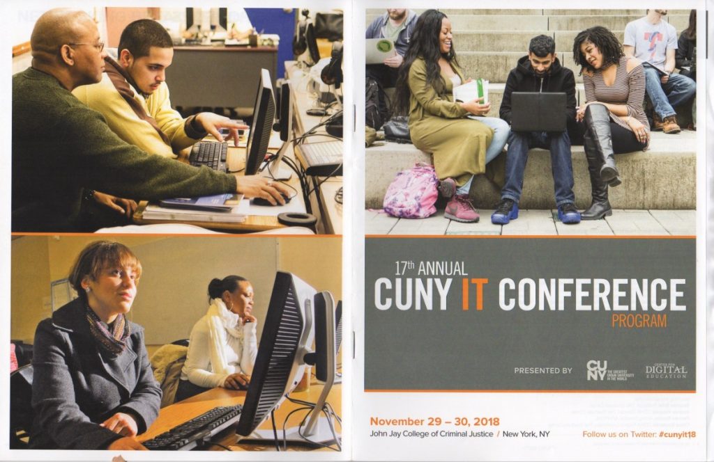 IT conference program cover