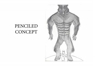 This is my penciled concept for Project 4. 