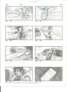 Storyboard Assignment 2 - Rough Page 1