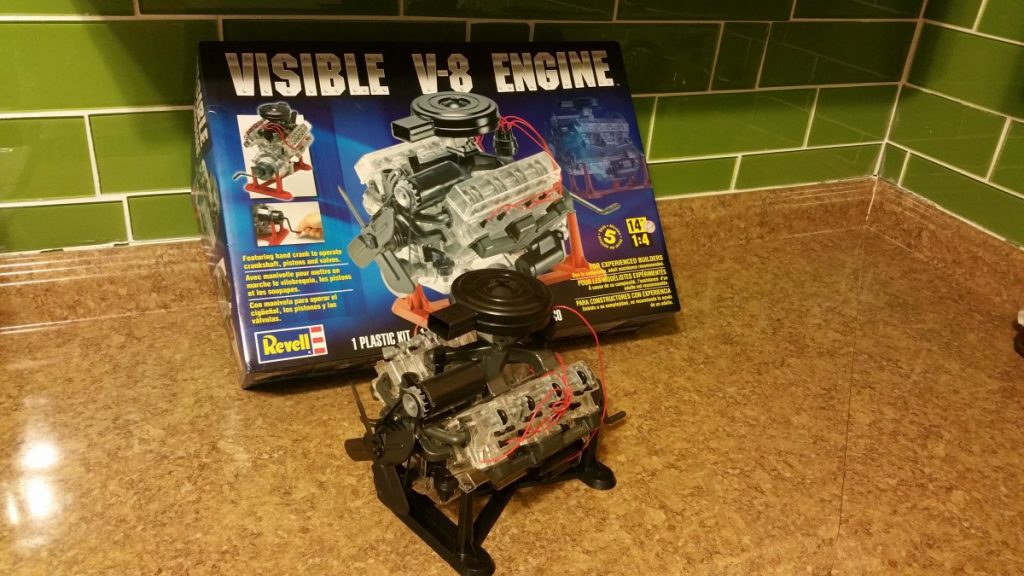 This is a model Model V8 Engine that was a project base on chapter to describe what engine where like in the past