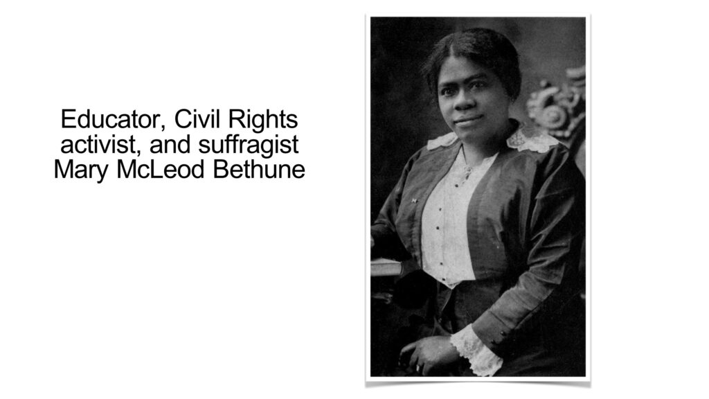 Mary McLeod Bethune, 1919 portrait; Woman's American Baptist Home Mission Society