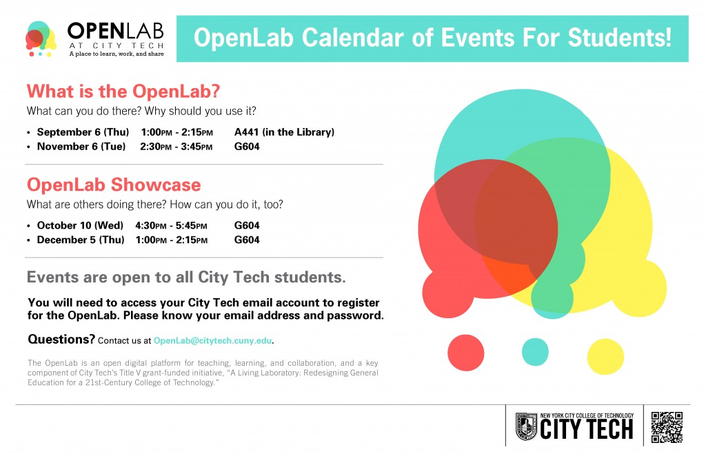 OpenLab Workshops