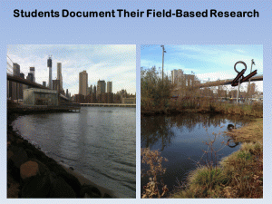 Students Document Their Field-Based Research