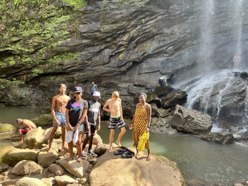 Family picture in Grenada.
