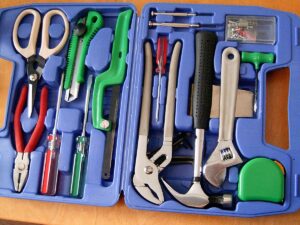 Colorful toolbox