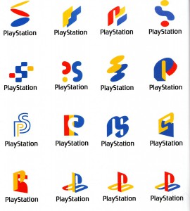 Old Play Station Logos
