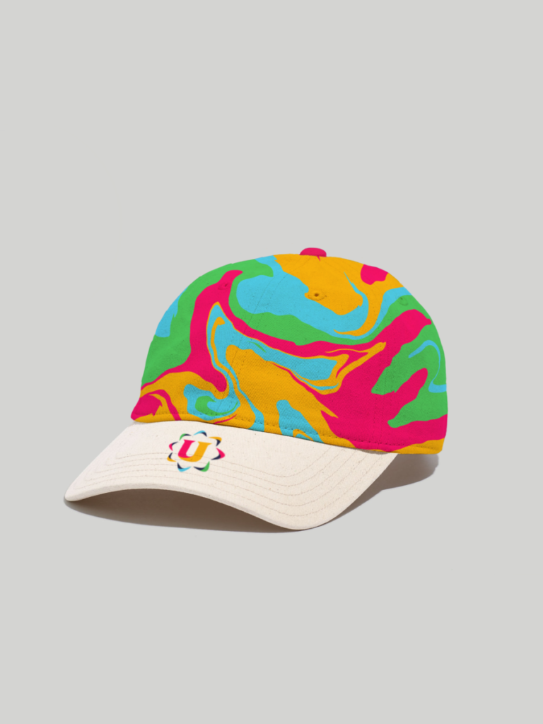 Colorful Hat Mock-up