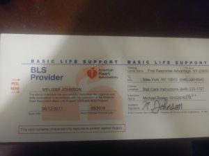 Cpr certificate