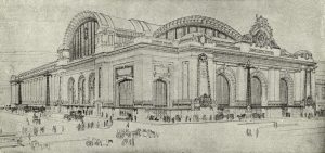 Proposal of Grand Central , 1905