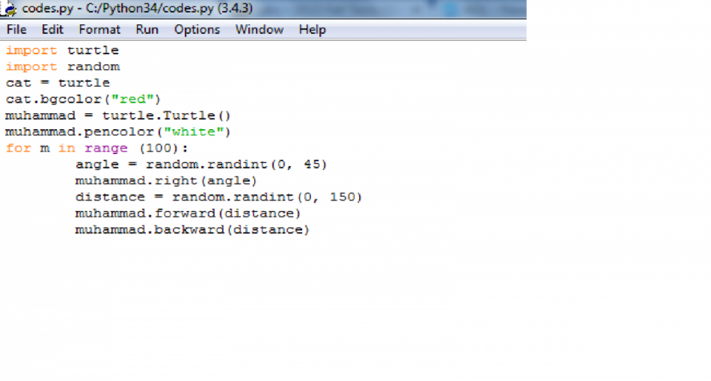 Python Turtle Blast Muhammad Hassans Eportfolio 8772