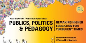 Poster for FI Event-Publics, Politics, Pedagogy