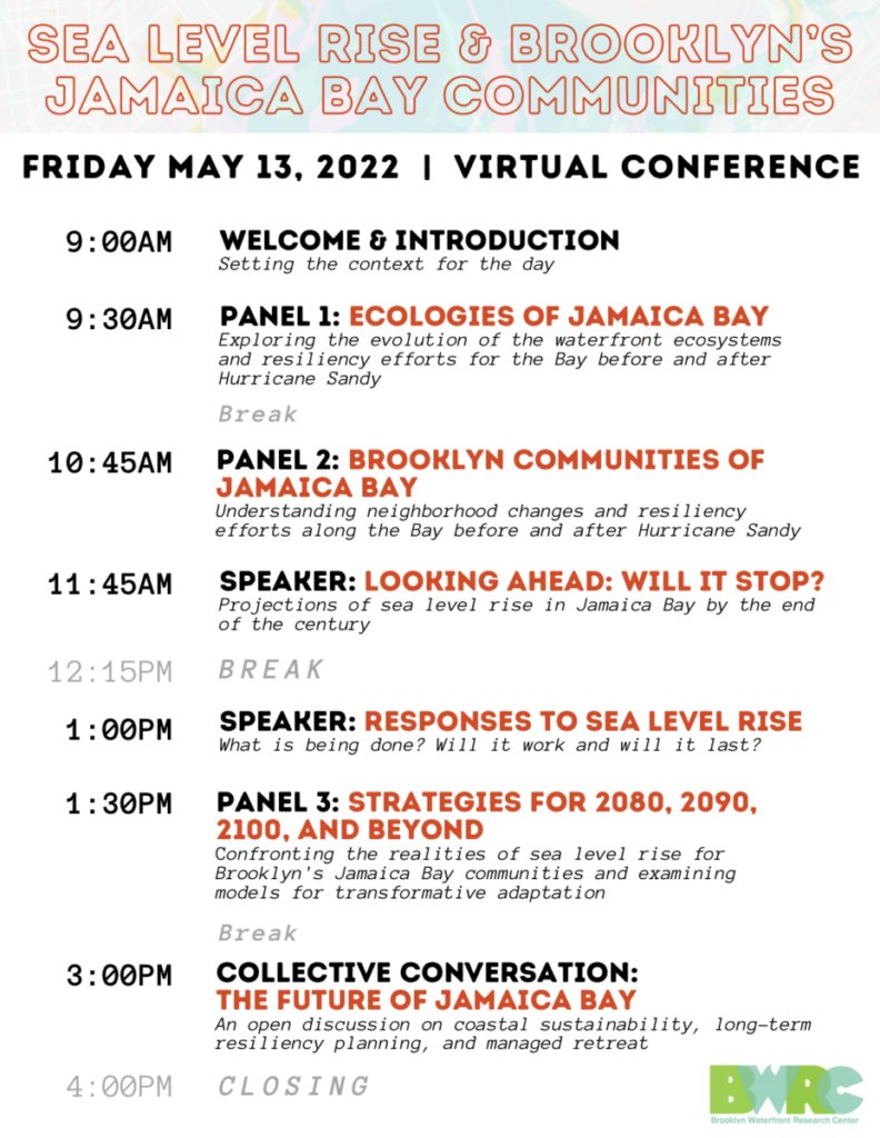 BWRC 2022 Conference Schedule
available as pdf at https://openlab.citytech.cuny.edu/openroad/files/2022/05/BWRC-2022-Conference-Schedule.pdf