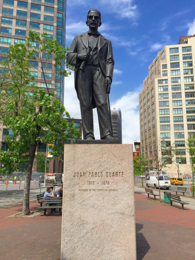 Statue in Honor to Juan Pablo Duarte 