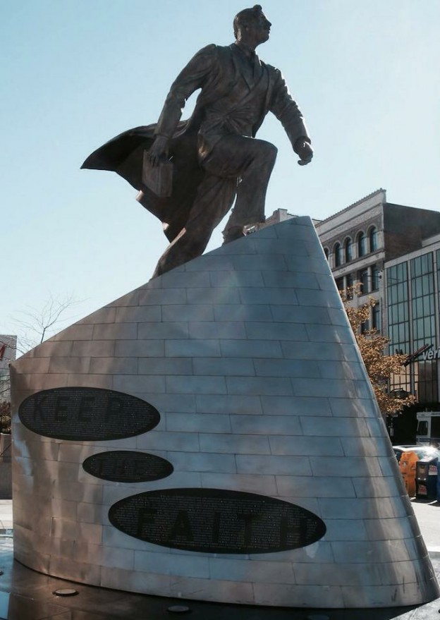 Adam Clayton Powell Jr Monument Our Places How We Commemorate